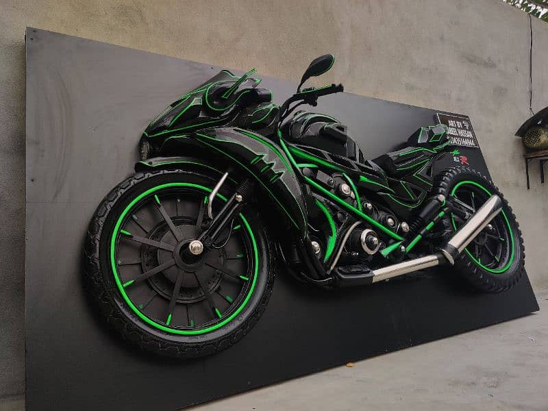 model . Kawasaki ninja H2R 8