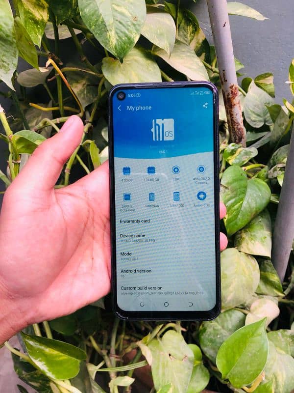 Tecno camon 15 4/128gb official 8