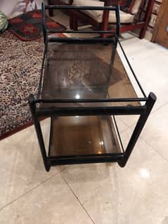 Tea Trolly with Iron Rod stylish