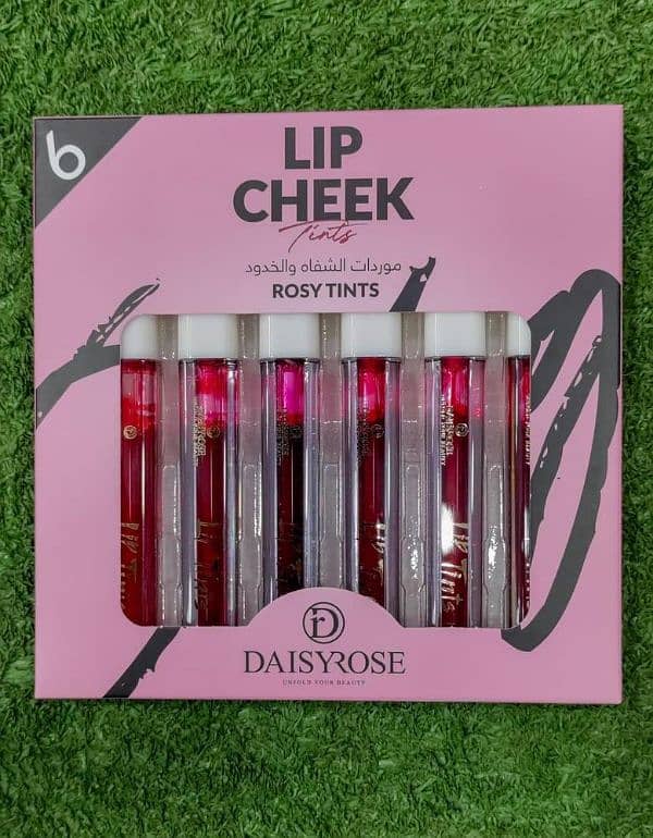 6Pcs Lip & Cheeks Tint 2