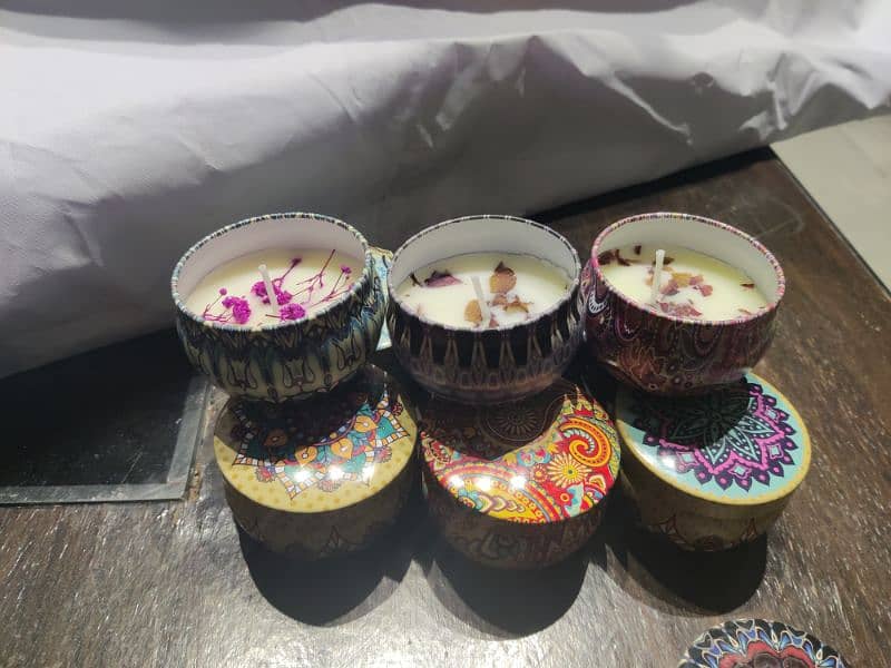 Scented Tin Box candles 2