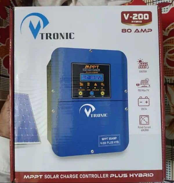 V tronic mppt Hybrid 80amp 0