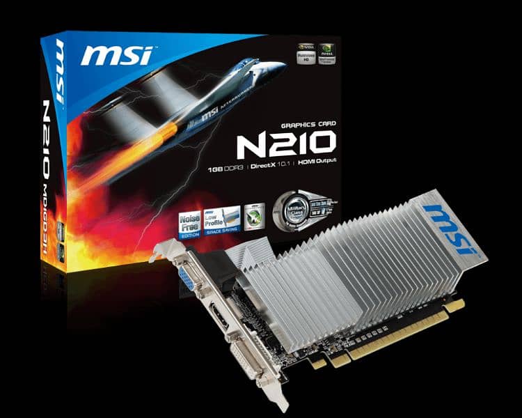 MSI N210 Nvidia Grafic card GAMING CARD 0