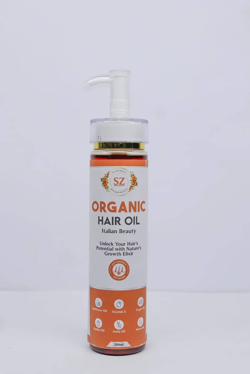 Hair oil |SZ Organic Hair Oil 1