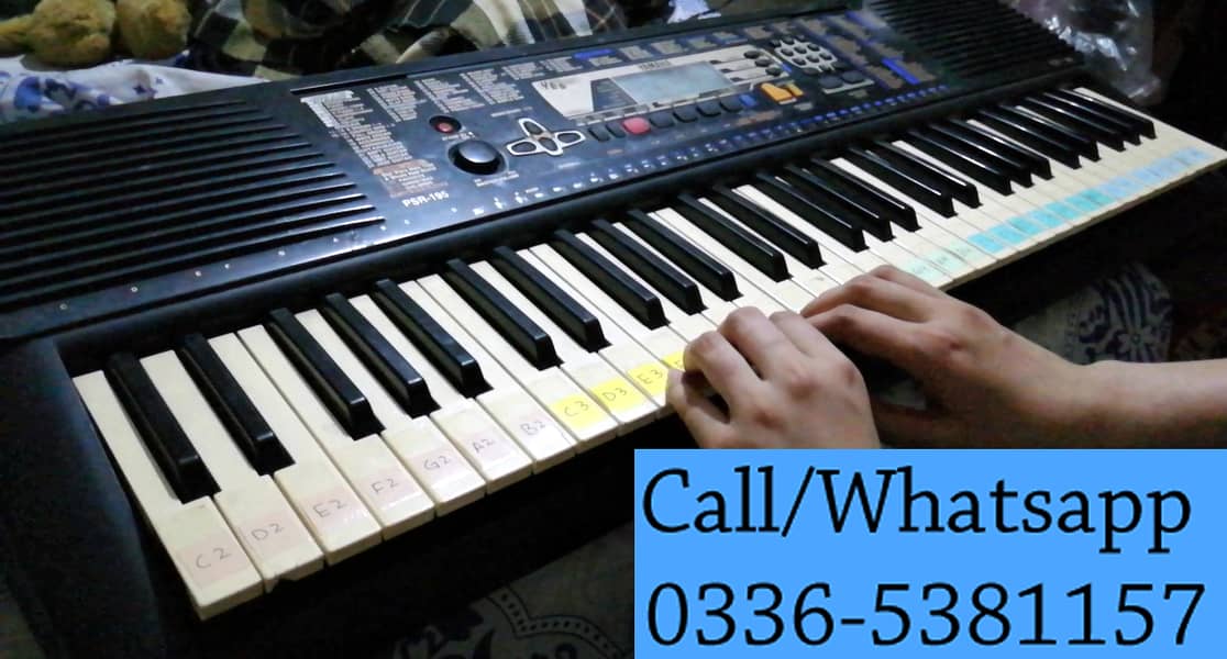 YAMAHA PSR 195 Professional Electric Keyboard Digital 61 Keys MIDI 4