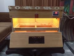 50-60 eggs incubator and 3 portion cage available