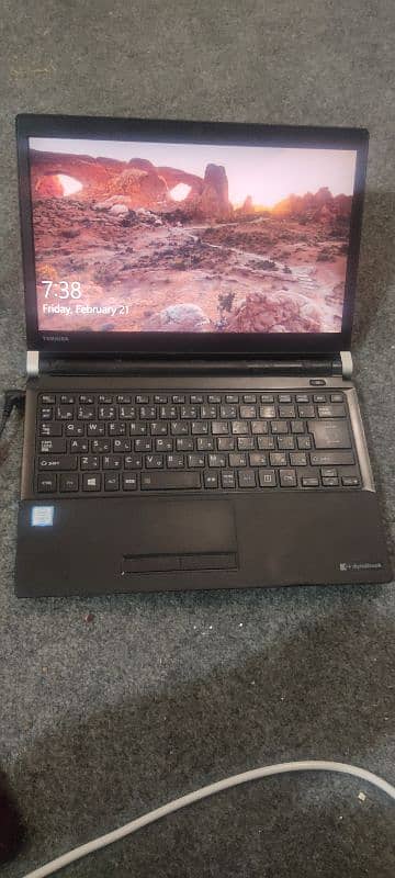 Toshiba Dynabook Core i5 6th generation,4 gb ram,320 hdd,3 hrs battery 2