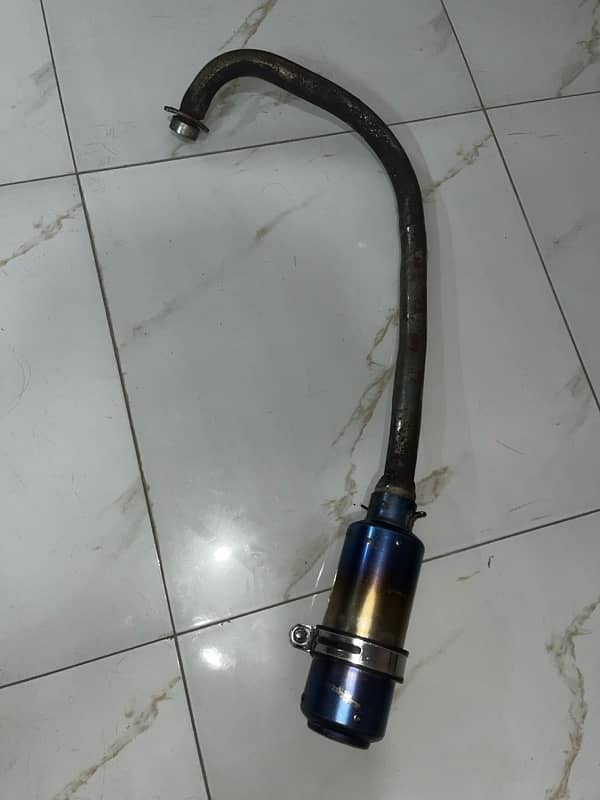 sc project exhaust for sale with bend pipe 70 125 ybr 150 7