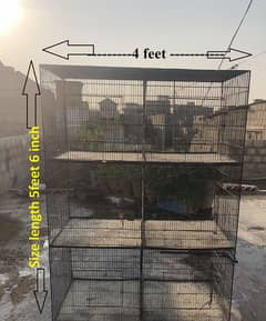 Mai cage sell kr raha ho 6 partition cage