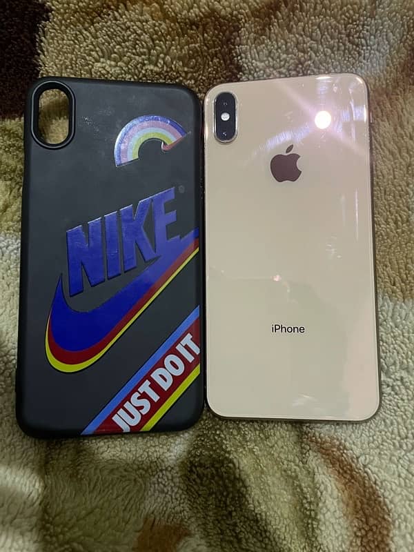 iphone xsmax golden colour  non pta jv lush condition lush 4