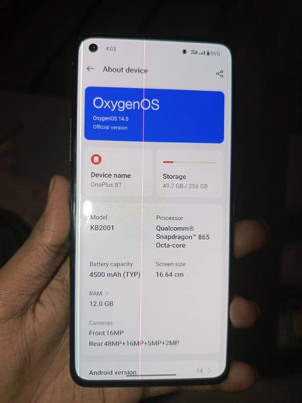 OnePlus 8T PTA APPROVED 0