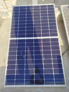 4 Used BTA Technologies 345W Half-Cut Cell Solar Panels