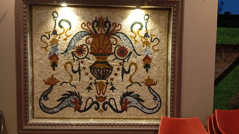 customized marble mosaic for walls decorations 3