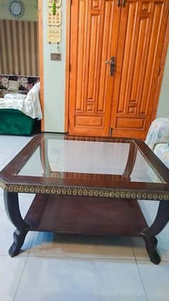 wooden center table