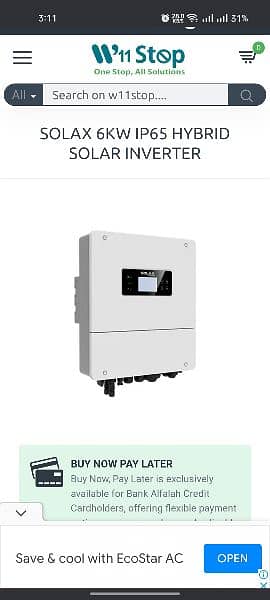 solax,solis,growatt,maxpower 6kw hybrid 10