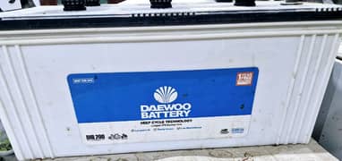 Daewoo battery DIB 200 + UPS 1500 VA in a perfect running condition