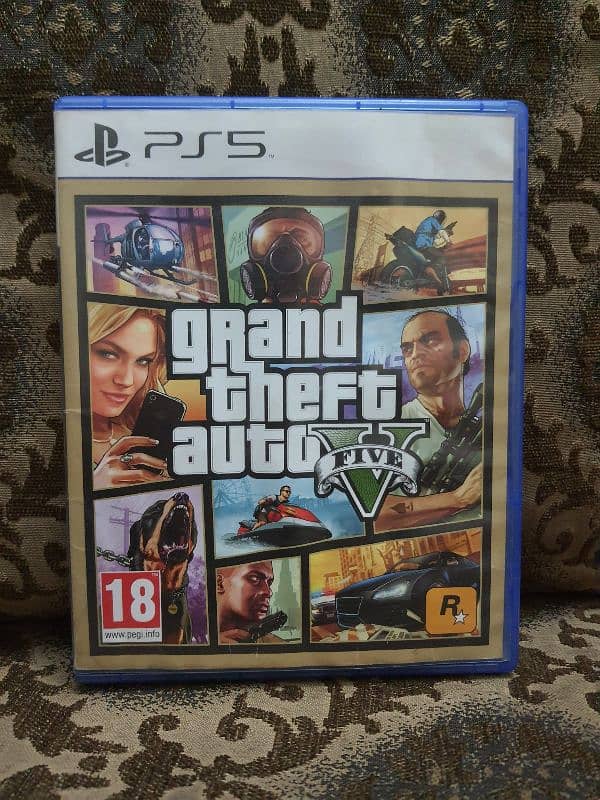 Gta 5 ps5 Disc video game 0