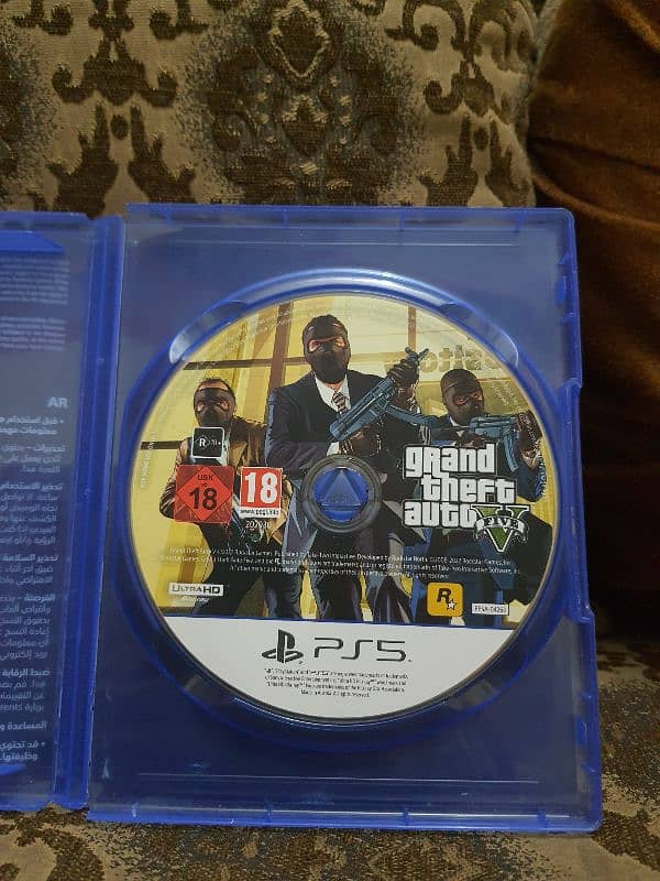 Gta 5 ps5 Disc video game 4