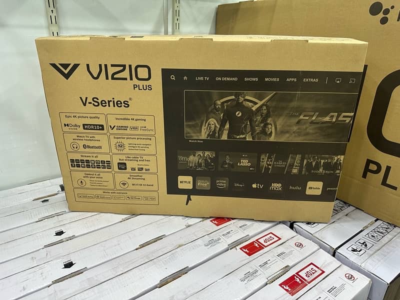 VIZIO PLUS 43” Android Led Tv ( 4K HDR ) 2 Year Warranty ,Google Tv 1