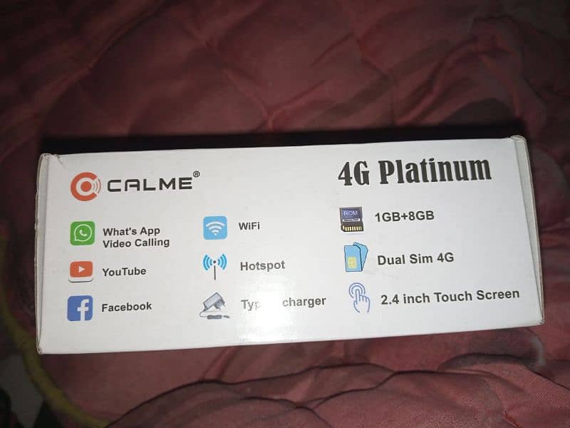 Calme 4G Platinum Complete Box (touch screen) 1