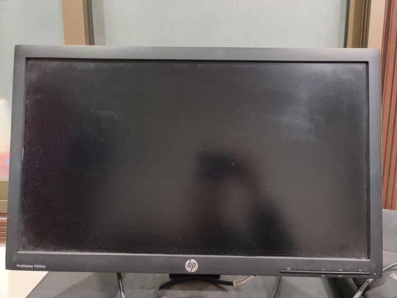 HP LCD Monitor 21.5inch very good condition 2