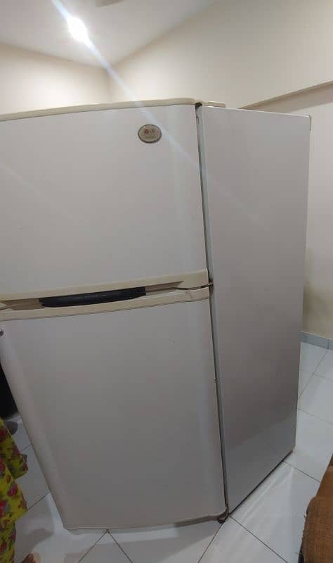 LG 2 door fridge made in Korea 1