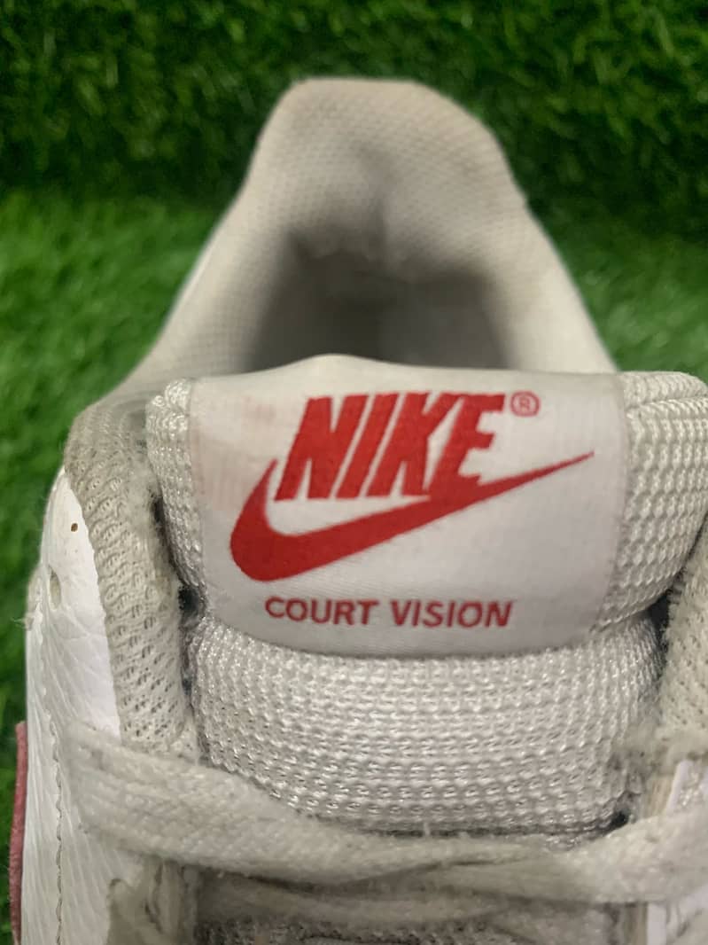 Nike Court Vision Low (White University Red) 3