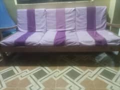 5 Seater Wooden Sofa Set