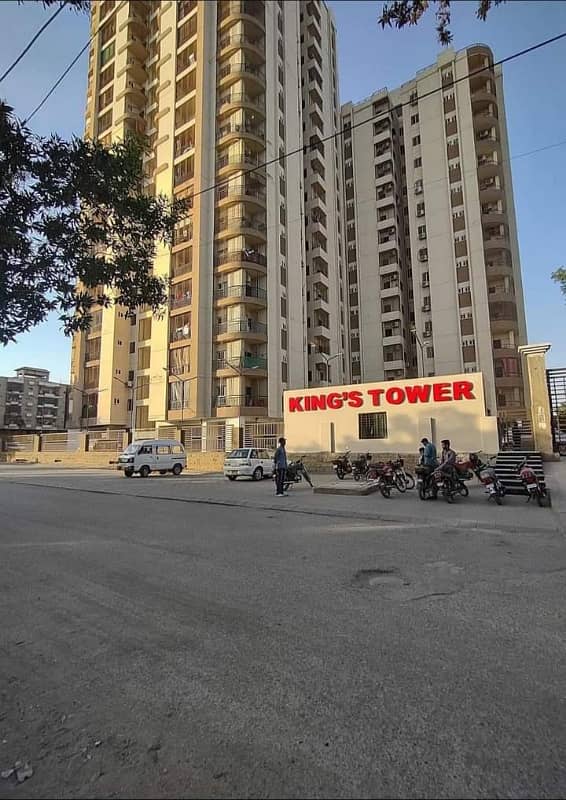 Kings Tower Apartment Available For Sale In Gulistan E Jauhar Block 15 0