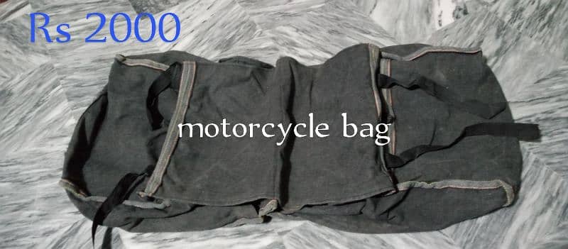 motor bike bag and cariar urgent sale 1