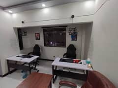 COMMERCIAL OFFICE : RENT (500 SQ. FT) NEWLY RENOVATED UNIVERSITY ROAD