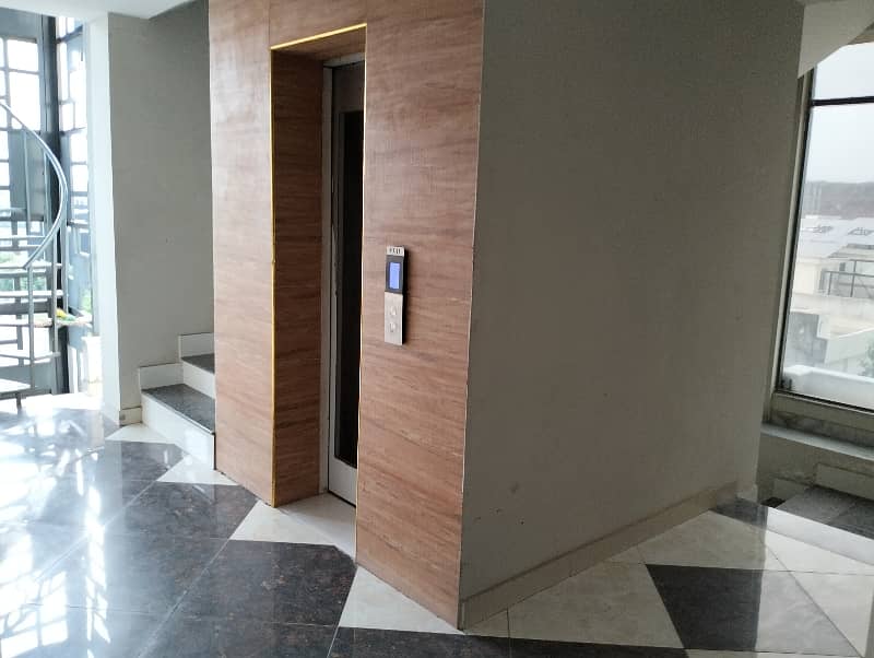 2 Bed Apartment Available For Rent Bahria Enclave Sector G Good Location Lift Install CCTV Camera Install. Electric Breakup Residential Apartment Family Building 5