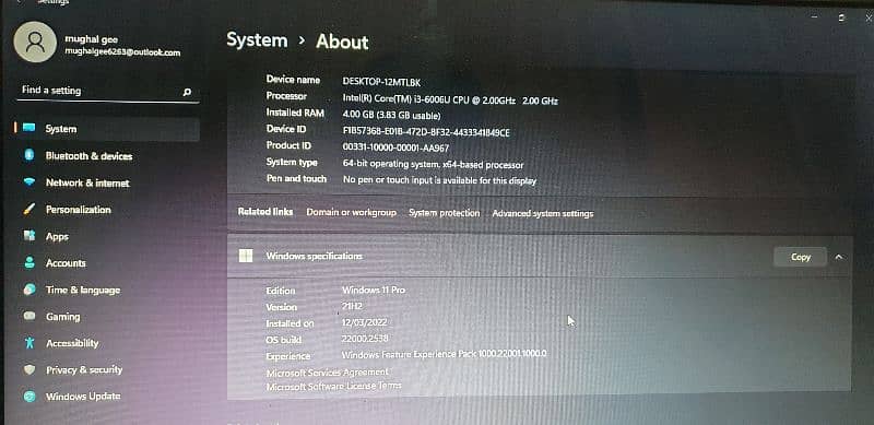 dell laptop core i3 6th gen 4 gb ddr4 ram 500 gb hard drive 0