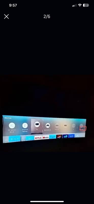 SAMSUNG SERIES 6 CURVE UHD 55” INCH SMART TV 2