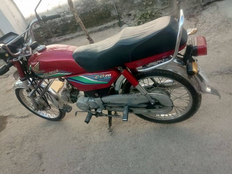 Honda cd70cc 2017 VIP Islamabad number 2