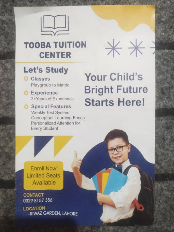 TOOBA TUITION CENTER 0