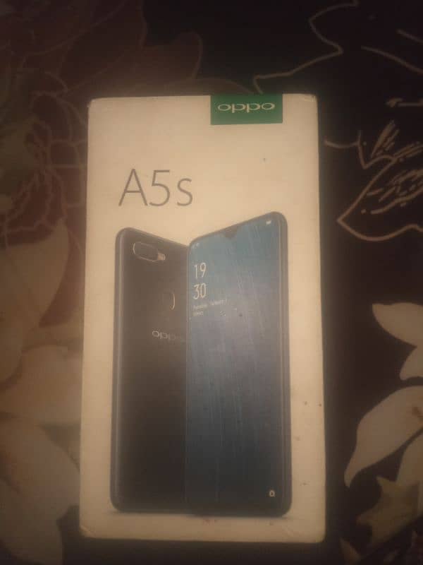 oppo a5s with box . 2