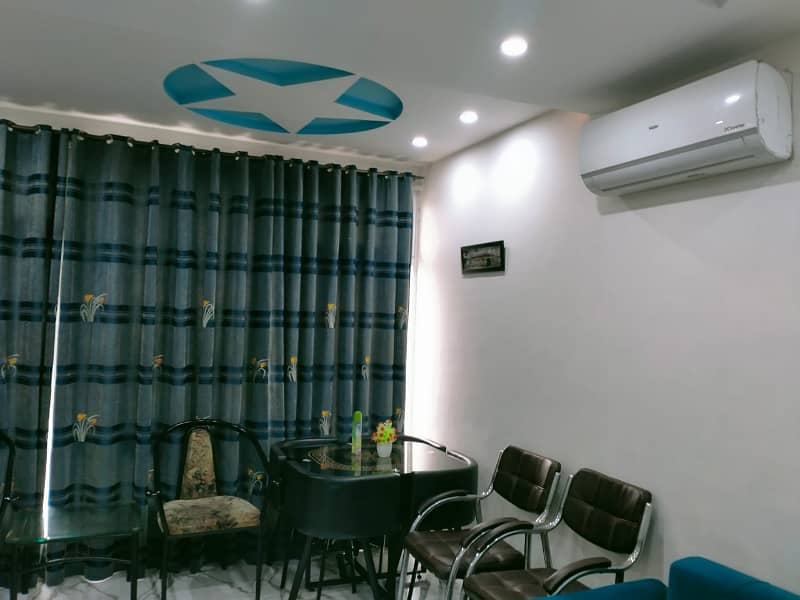 1 BED LIKE A NEW FULL LUXURY IDEAL EXCELLENT FULL FURNISHED FLAT FOR RENT IN BAHRIA TOWN LAHORE 12