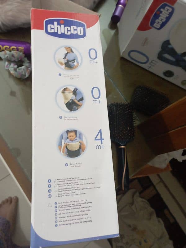 soft and dream Chicco brand baby carrier 1