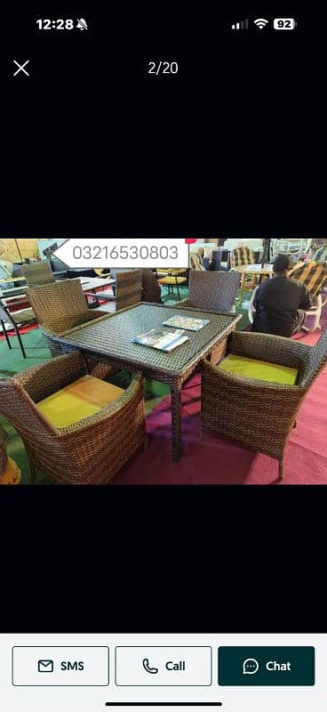 outdoor garden Rattan chairs home chair restaurant furniture 8