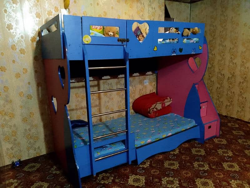 kids bed with mattress 0