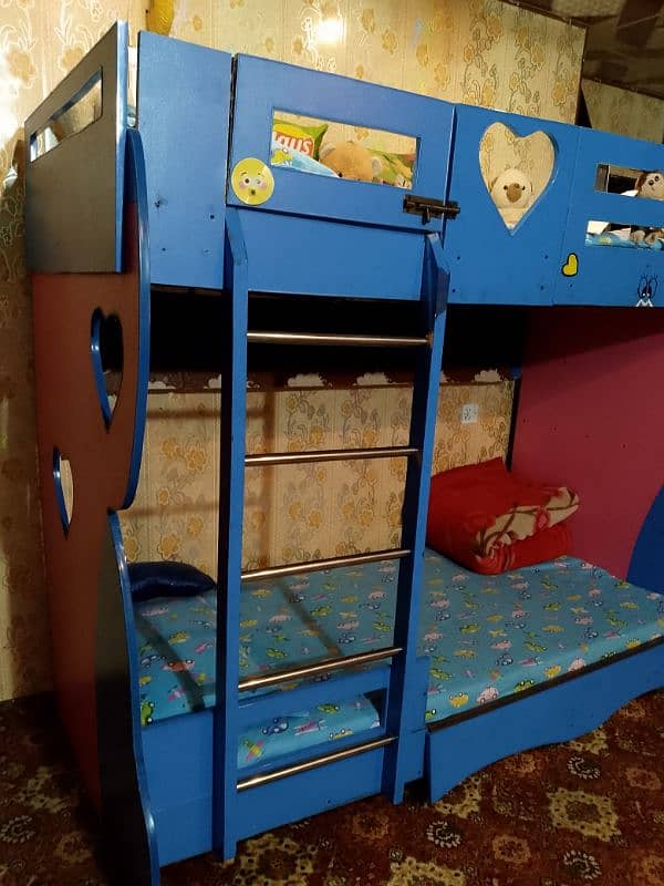 kids bed with mattress 1