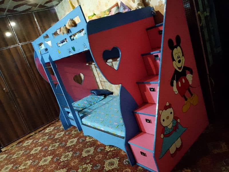 kids bed with mattress 2