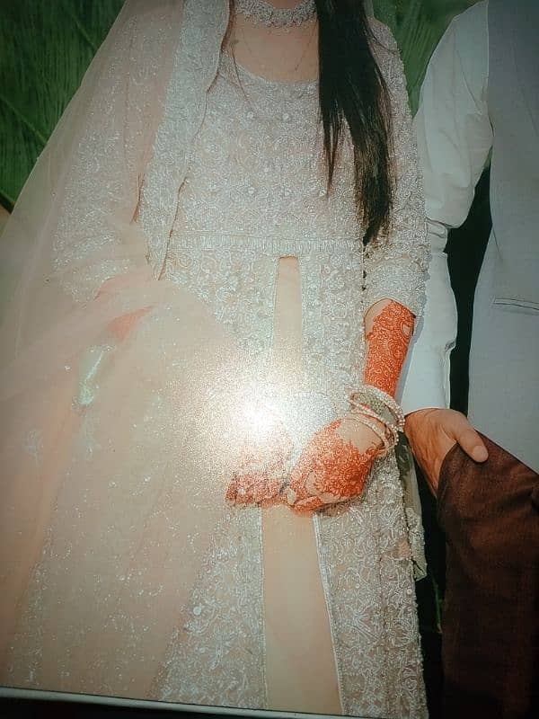 Heavy embroidery walima maxi for sale 2