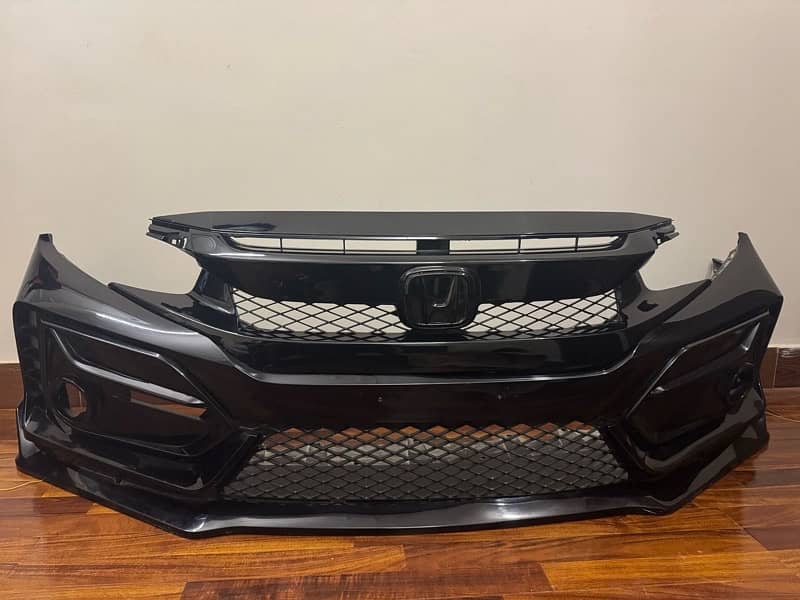 Honda Civic type R bumper V2 1