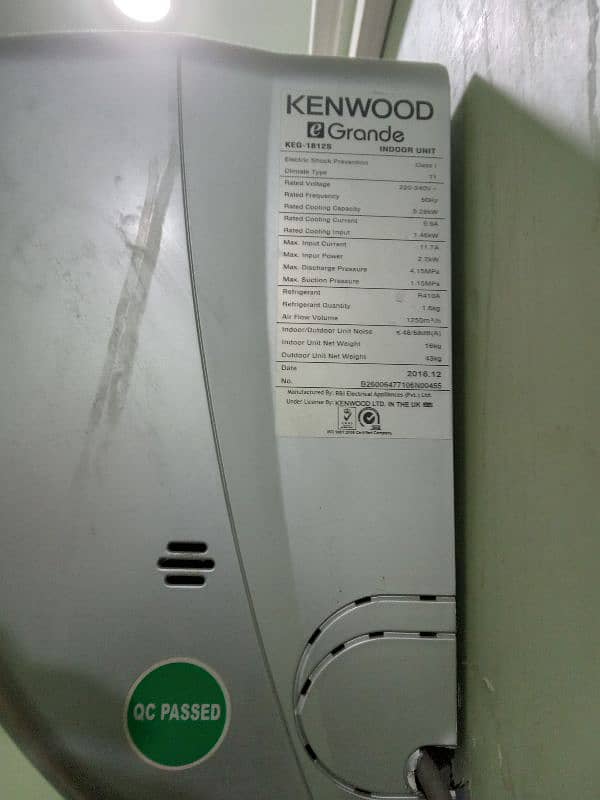 kenwood 1.5 ton 5