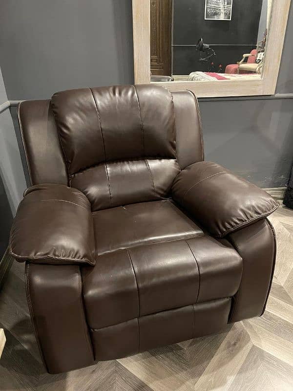 Leather Recliner 1