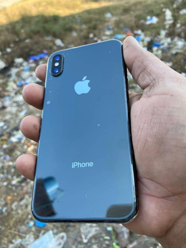 iphone X 64 gb good condition non pta bypass exchange possible 0