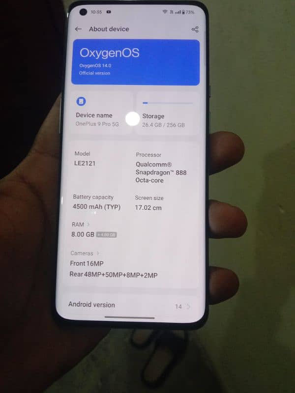 oneplus 9 pro 10 by 10 condition 8 /256 6