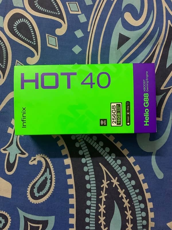 infinix hot 40i 256/8+8 3